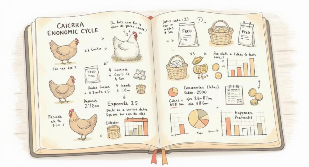 ciclo economico galinha caipira